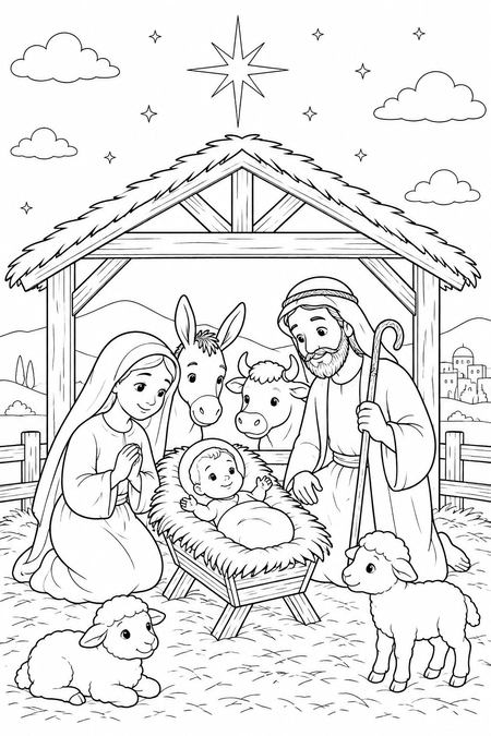 Bible Coloring Pages