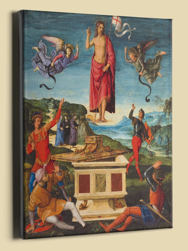 The Resurrection of Christ by Raphael Canvas (perspective)