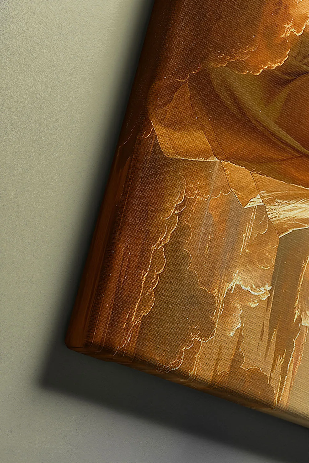 The Divine Angel French Academic style Canvas (canvas details)