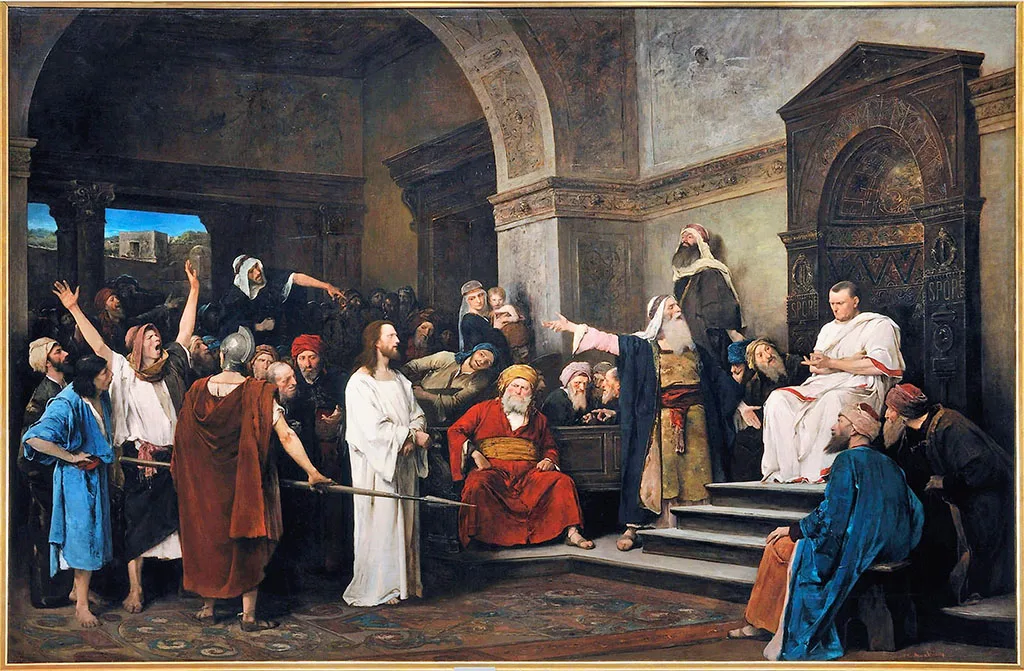 Christ Before Pilate by Mihaly Munkacsy