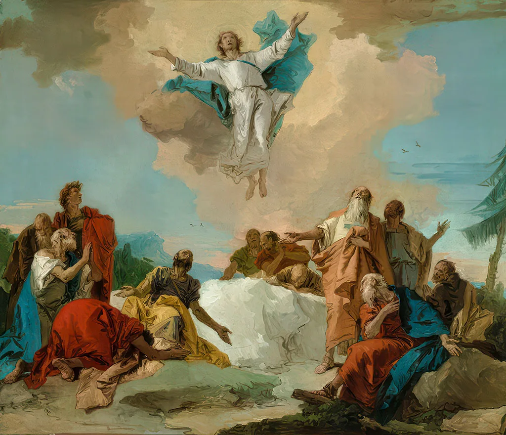 The Ascension of Christ by Giovanni Battista Tiepolo