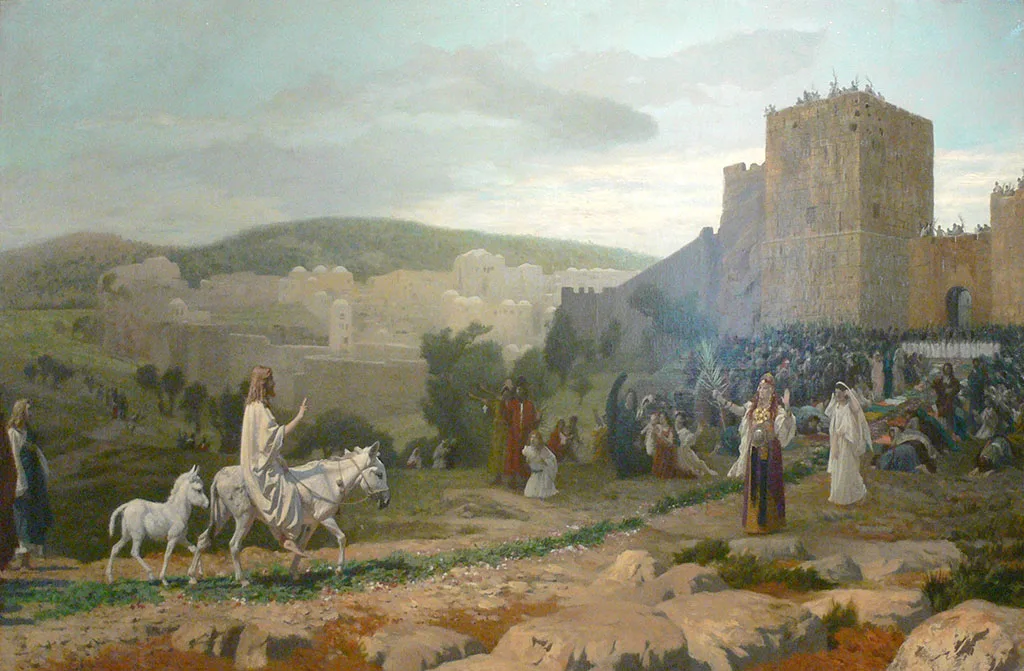 The Entry of Christ into Jerusalem by Jean-Léon Gérôme