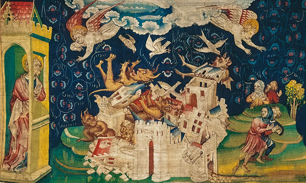 Tapestry of the Apocalypse, The Fall of Babylon, Castle of Angers