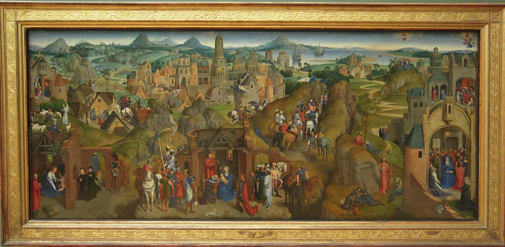 The Seven Joys of Mary by Hans Memling
