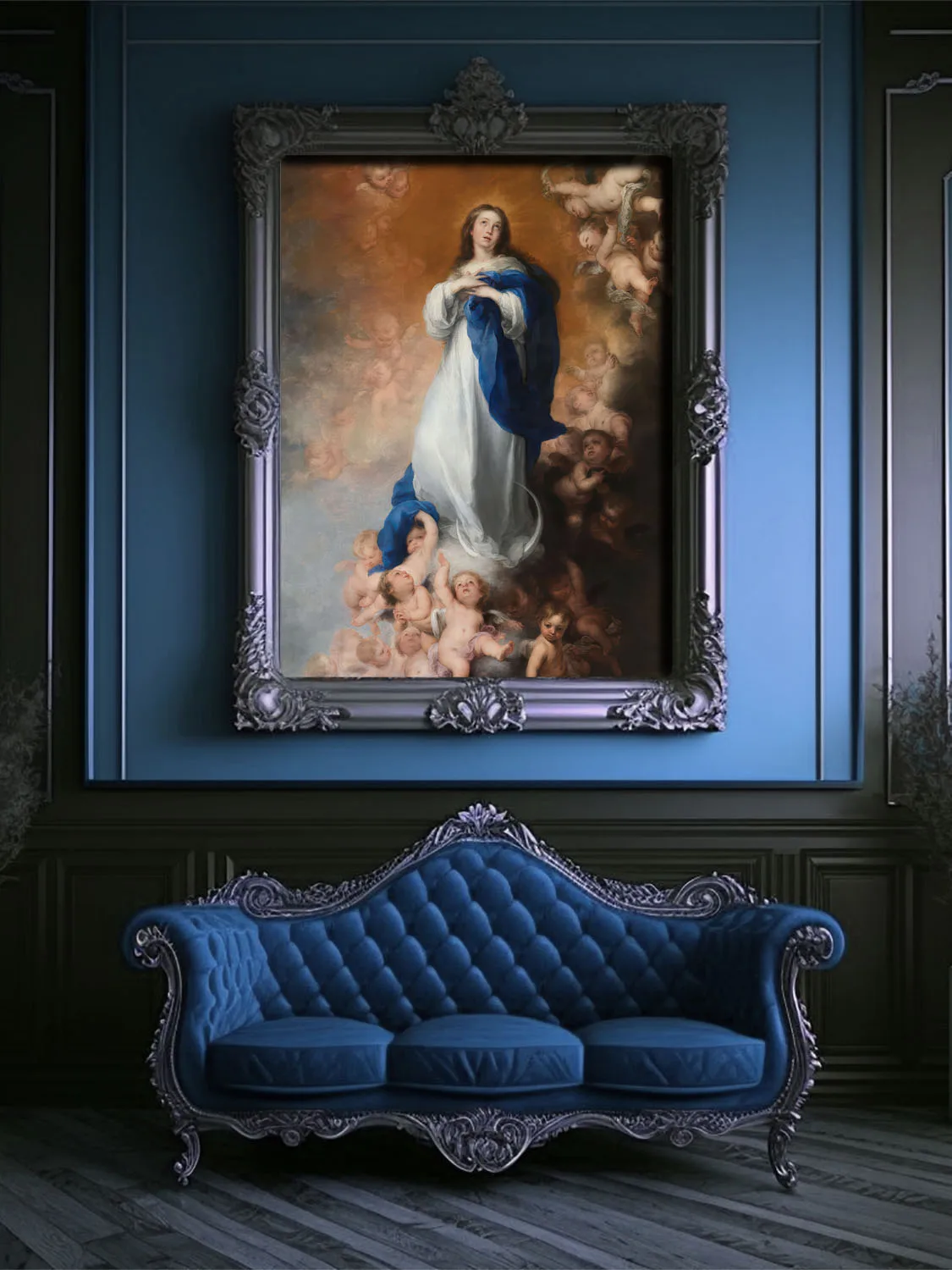 The Immaculate Conception by Bartolomé Esteban Murillo canvas reproduction