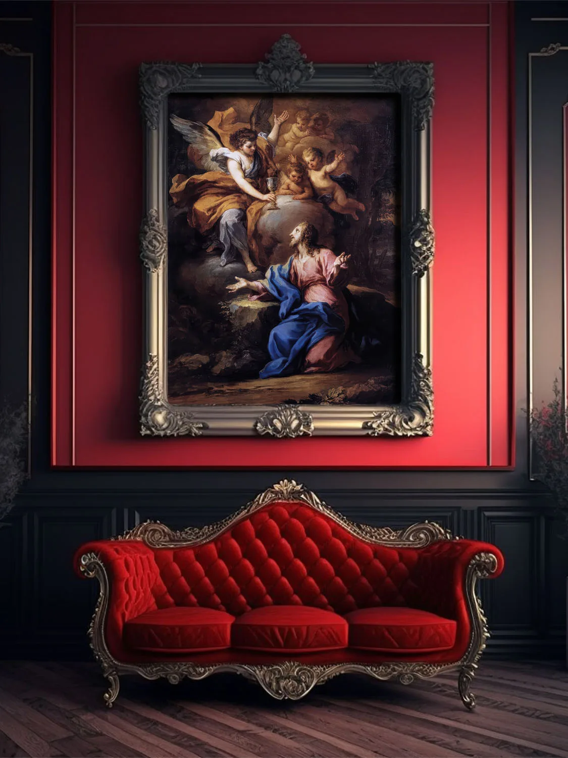 Christ in the Garden of Gethsemane by Sebastiano Conca canvas reproduction