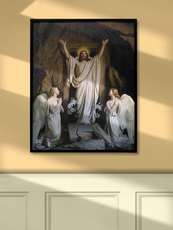 The Resurrection by Carl Heinrich Bloch - Canvas Print | Christian Wall Art