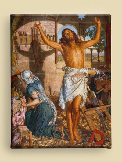 The Shadow of Death by William Holman Hunt canvas (front view)