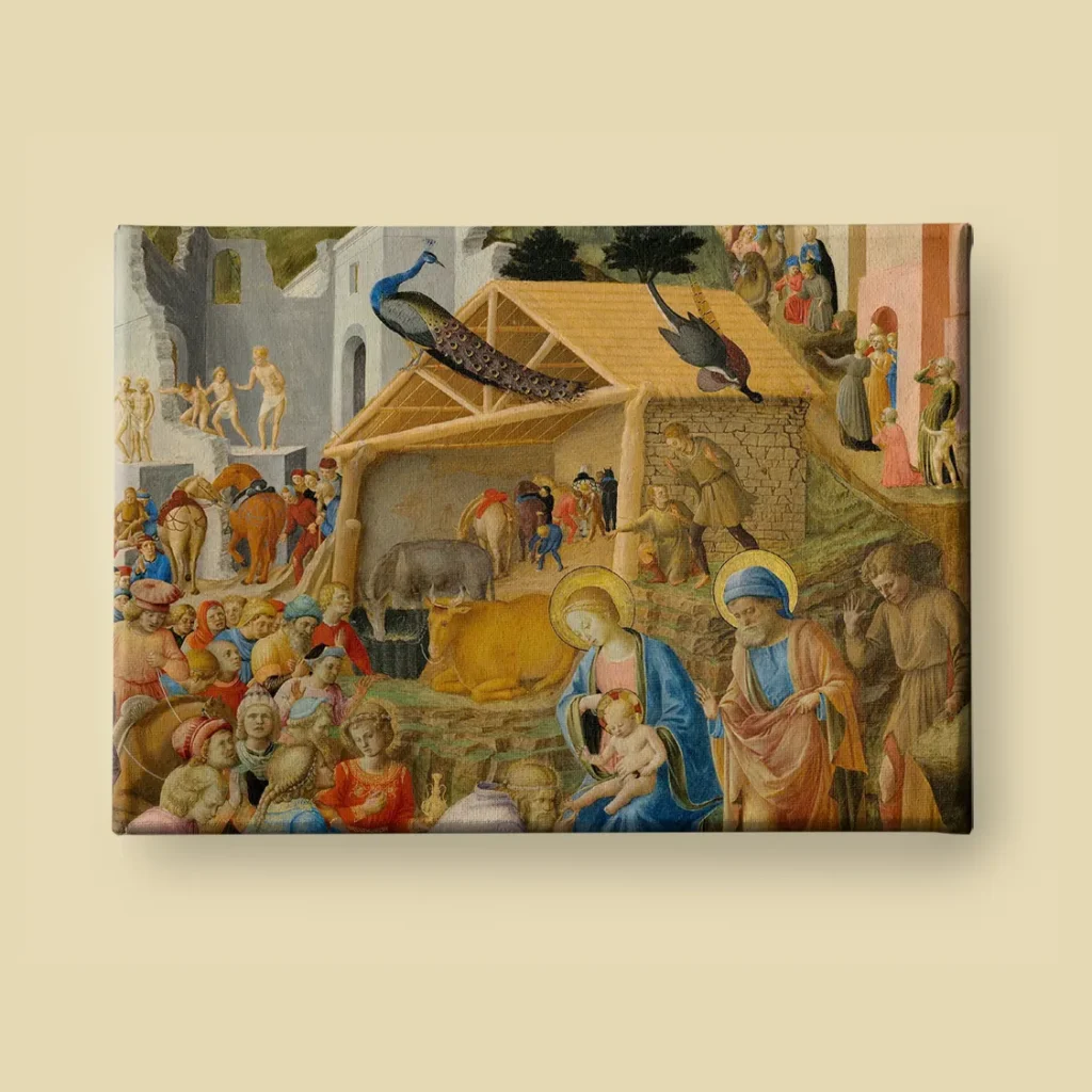 Adoration of the Magi by Fra Angelico and Filippo Lippi