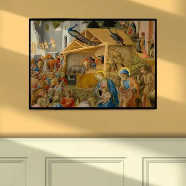 Adoration of the Magi by Fra Angelico and Filippo Lippi - Canvas Print ...