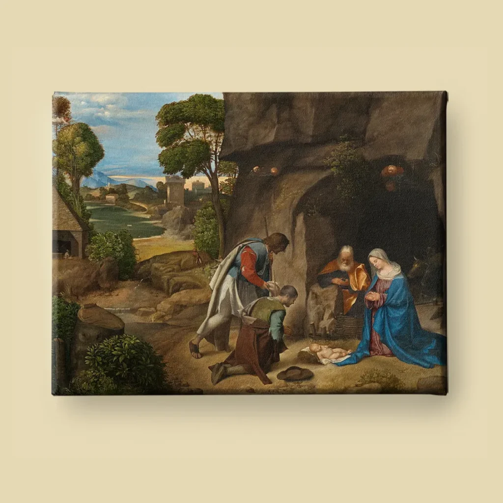 The Adoration of the Shepherds by Giorgione