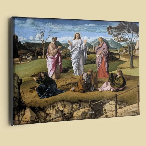 Transfiguration of Christ by Giovanni Bellini - Canvas Print ...