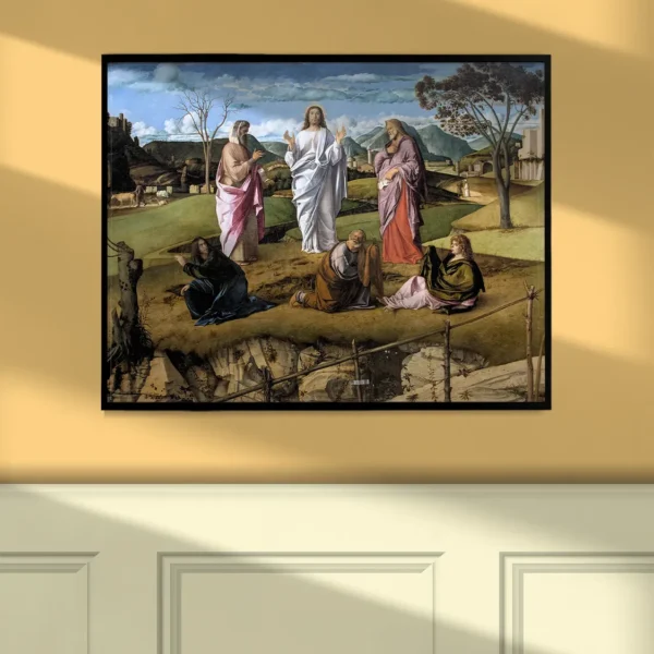 Transfiguration of Christ by Giovanni Bellini - Canvas Print ...