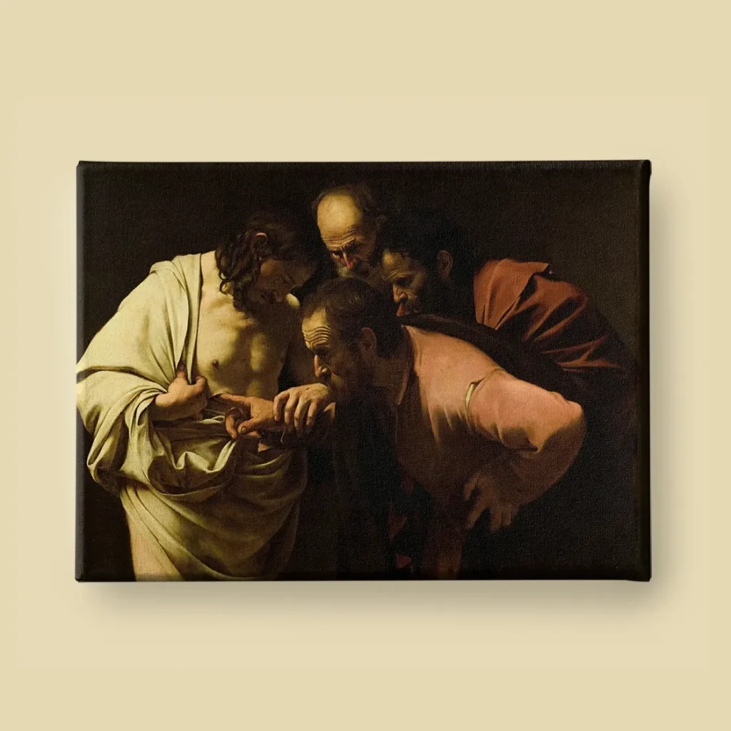 The Incredulity of Saint Thomas by Caravaggio