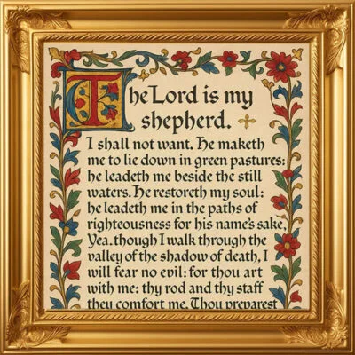 Psalms, Bible Verses & Prayers