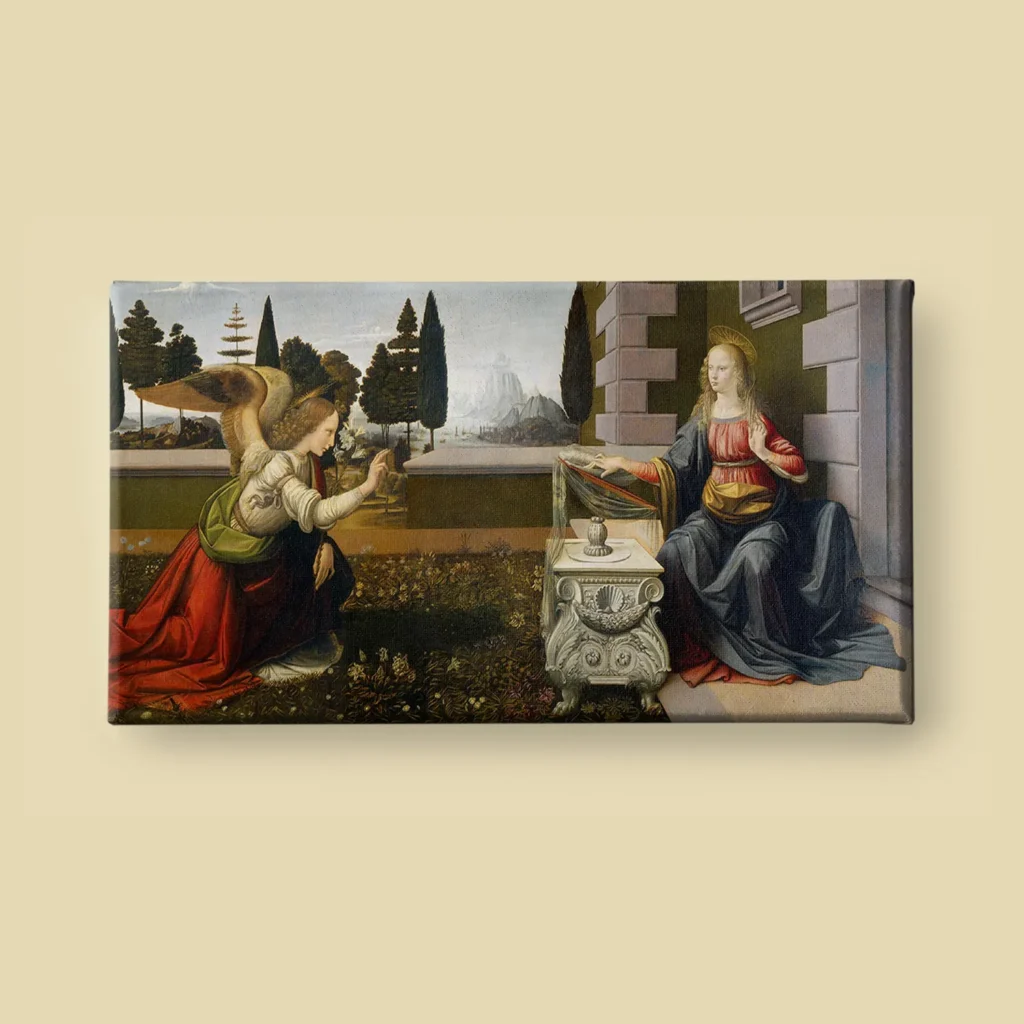 The Annunciation by Leonardo da Vinci
