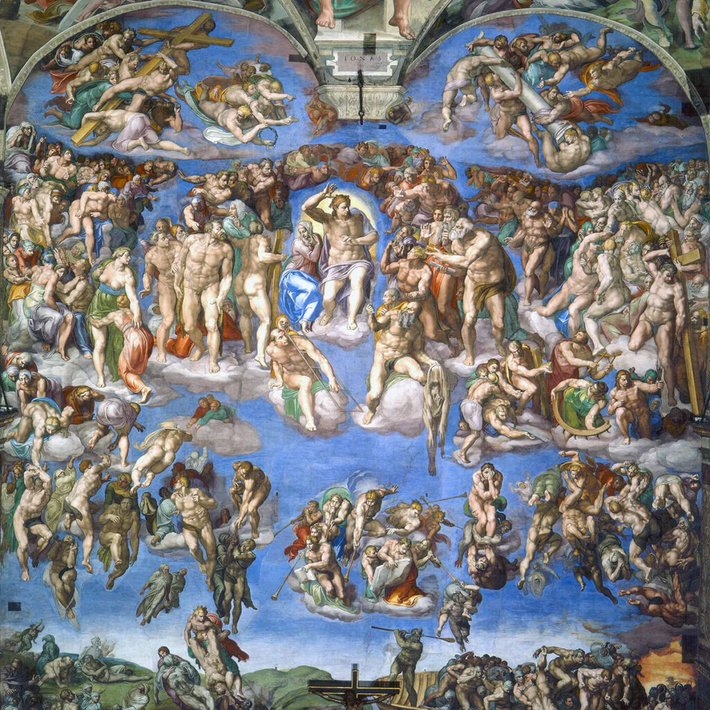 The Last Judgment by Michelangelo
