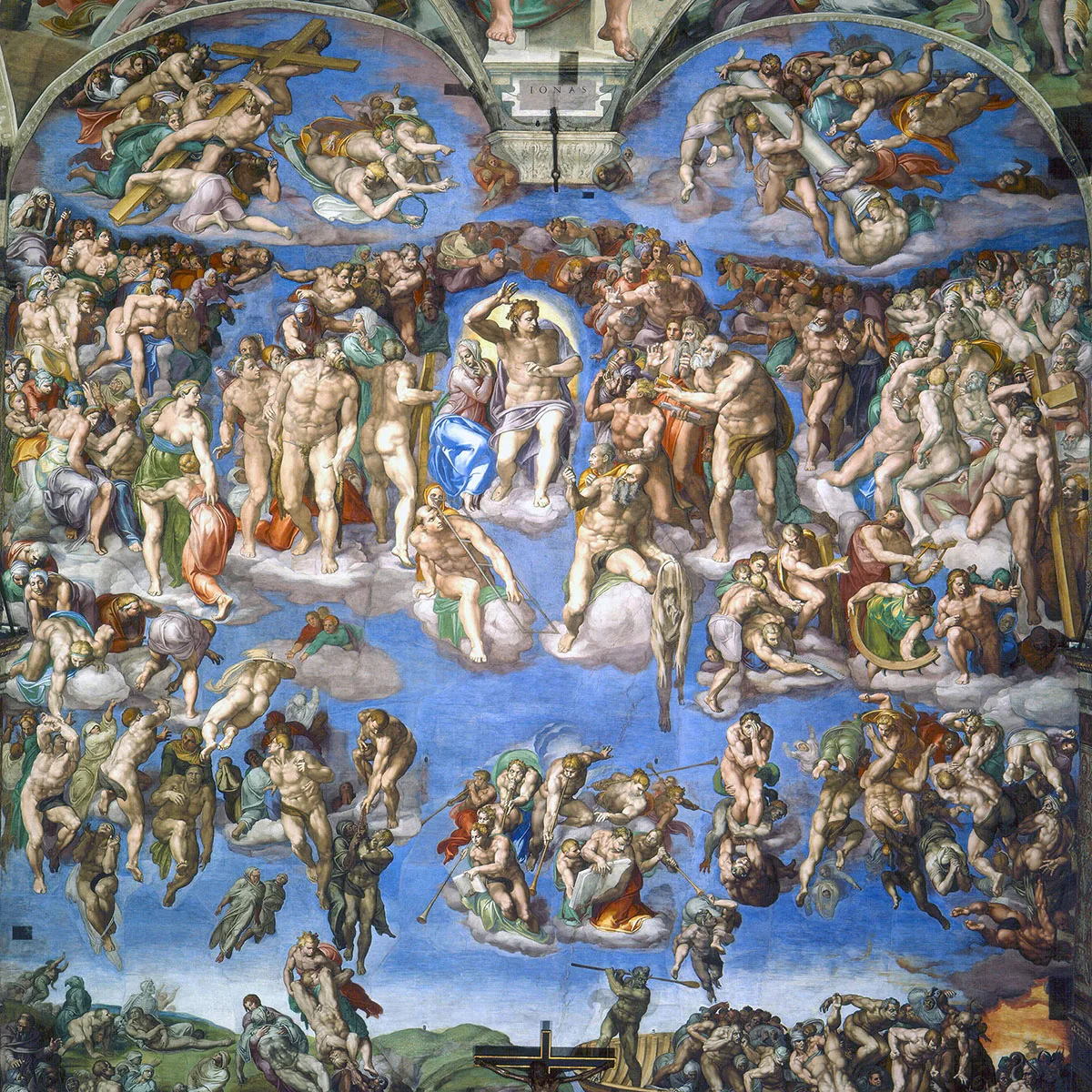 The Last Judgment by Michelangelo