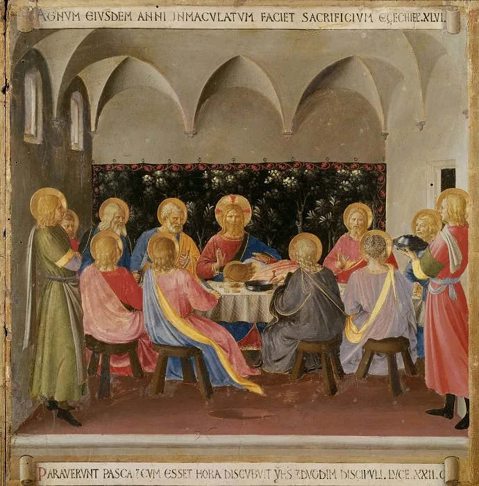 The Last Supper by Fra Angelico (Other version)