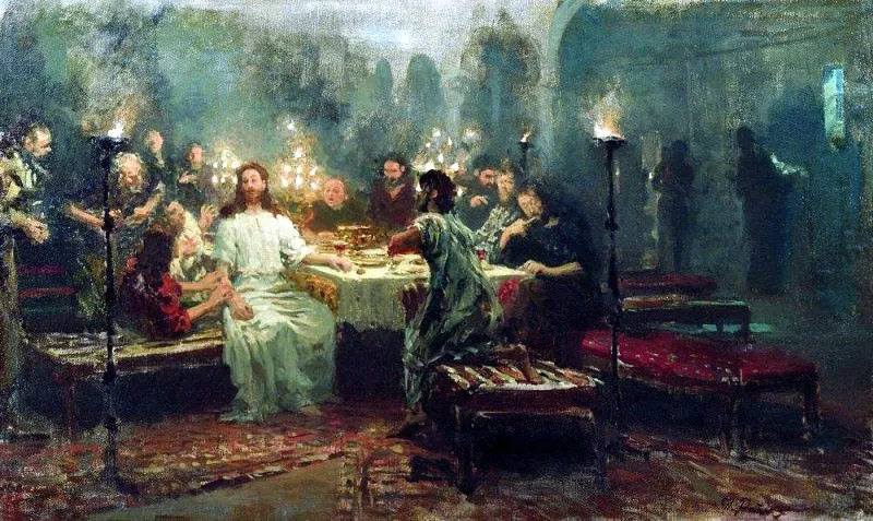 The Last Supper by Ilia Repin