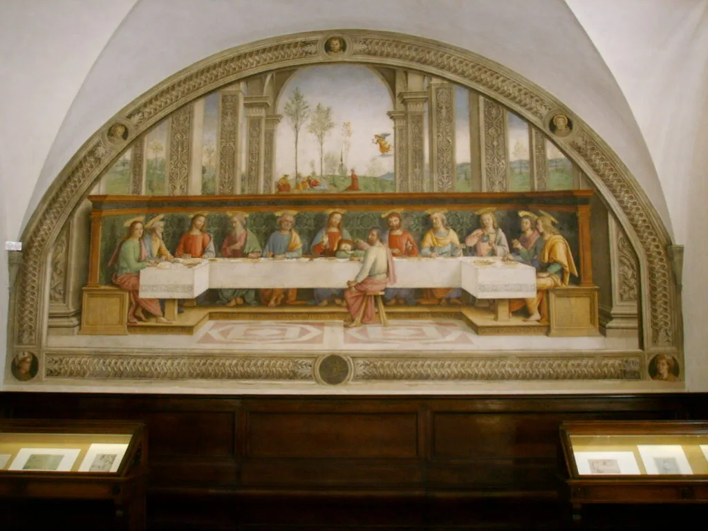 The Last Supper by Pietro Perugino