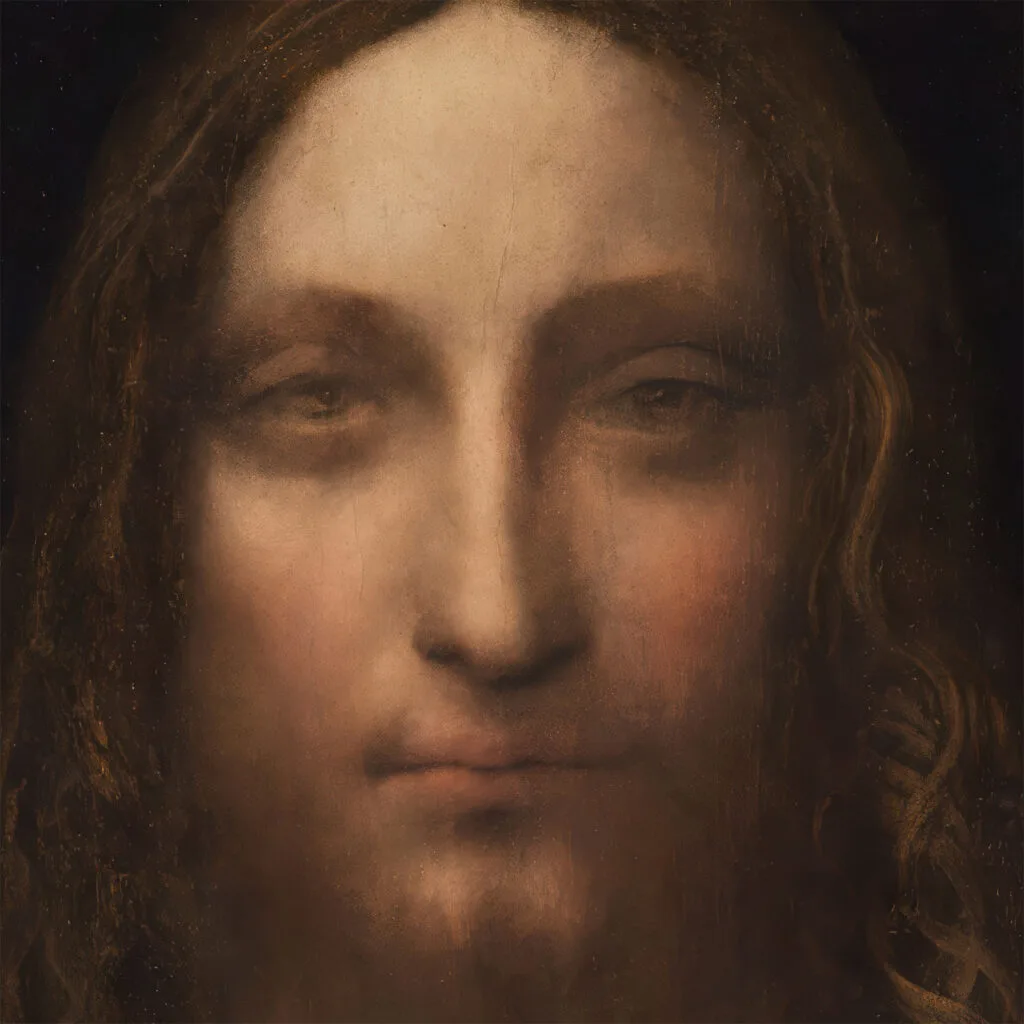 Close-up of the face Of Jesus