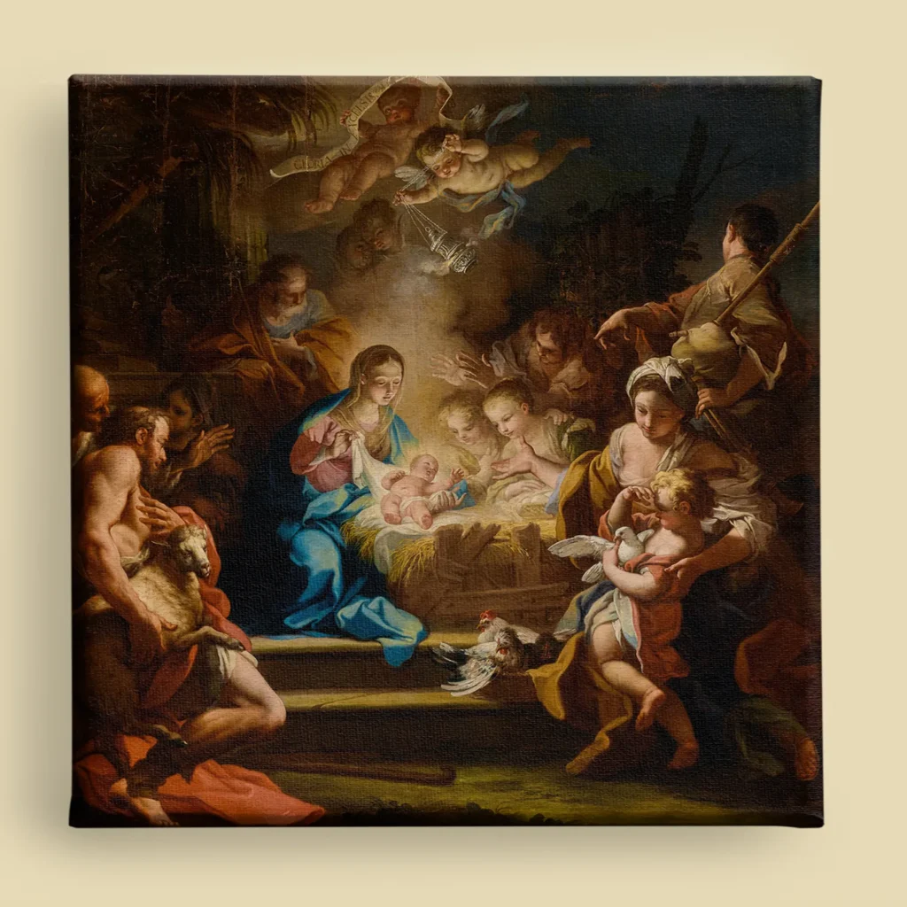The Adoration of the Shepherds by Sebastiano Conca