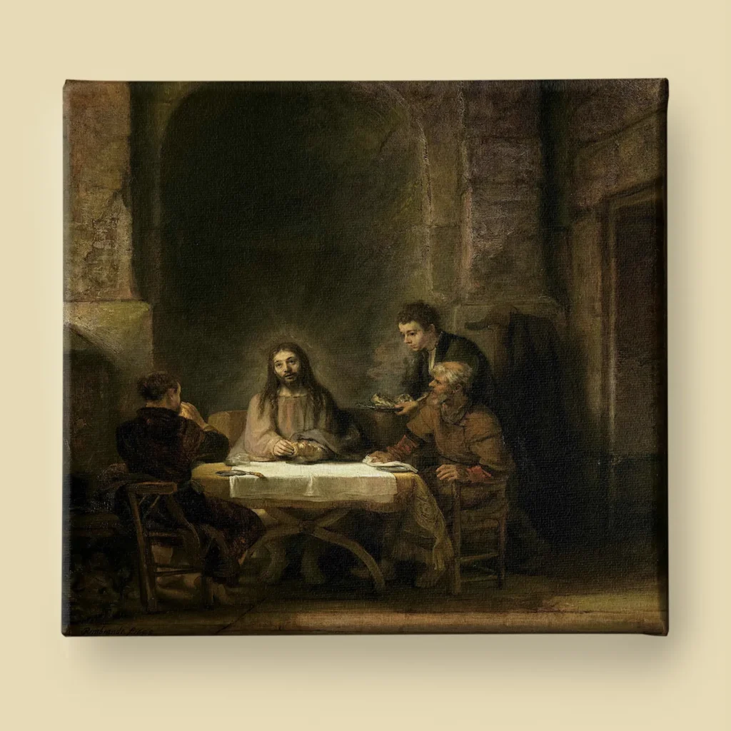 The Supper at Emmaus by Rembrandt
