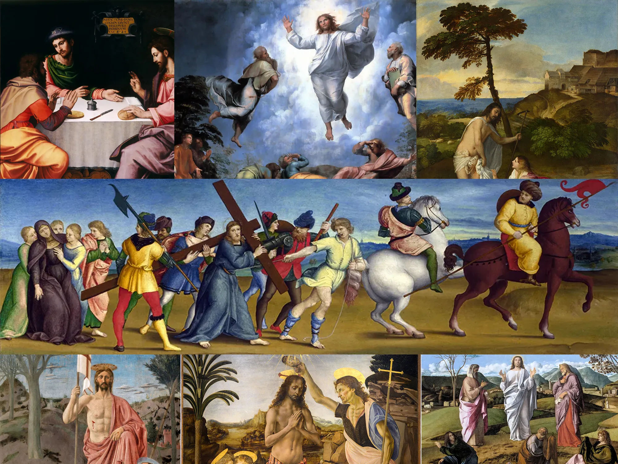 Renaissance Jesus Paintings gallery - Sacred Christian Art