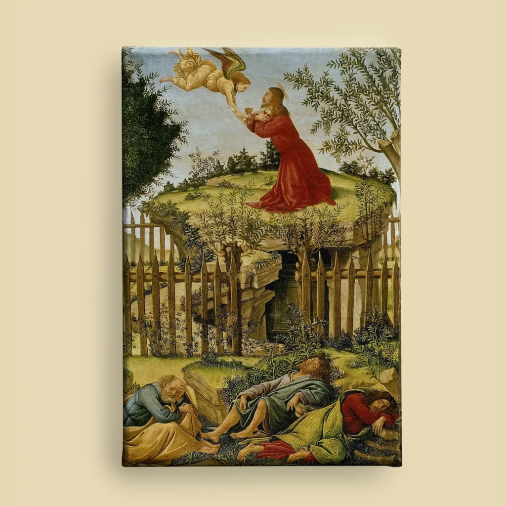 Agony in the Garden by Sandro Botticelli
