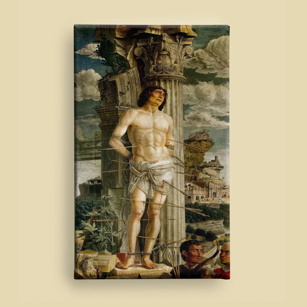 Saint Sebastian painting by Andrea Mantegna