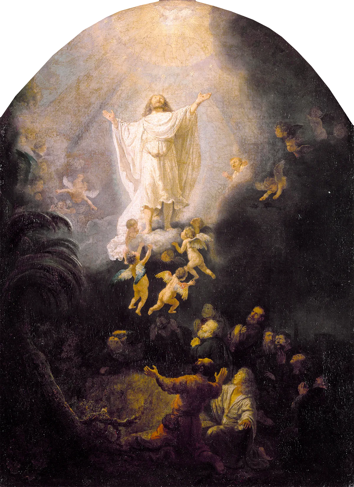 Ascension by Rembrandt van Rijn
