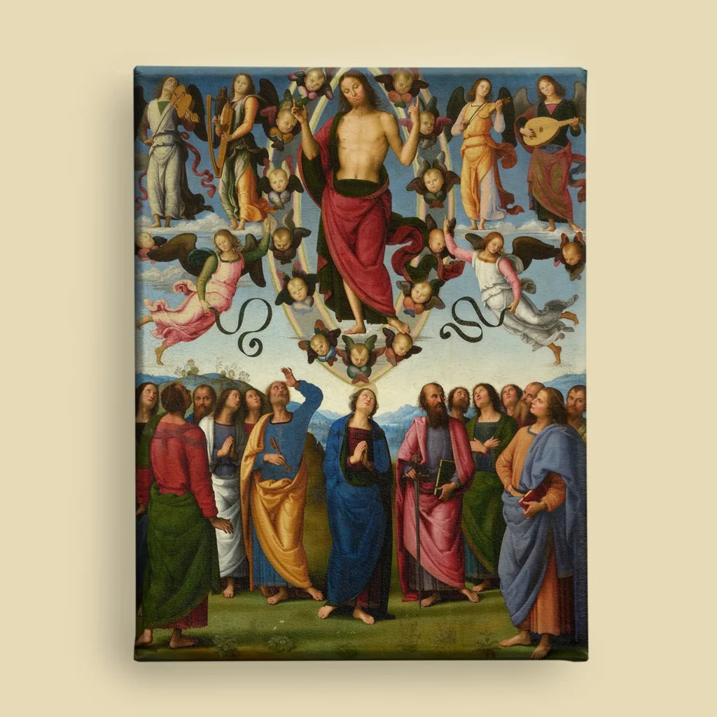 The Ascension of Christ by Pietro Perugino