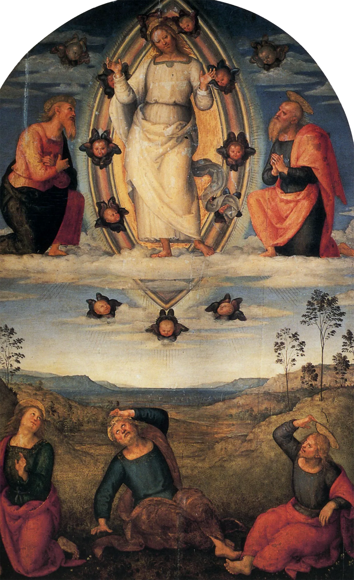Transfiguration by Pietro Perugino