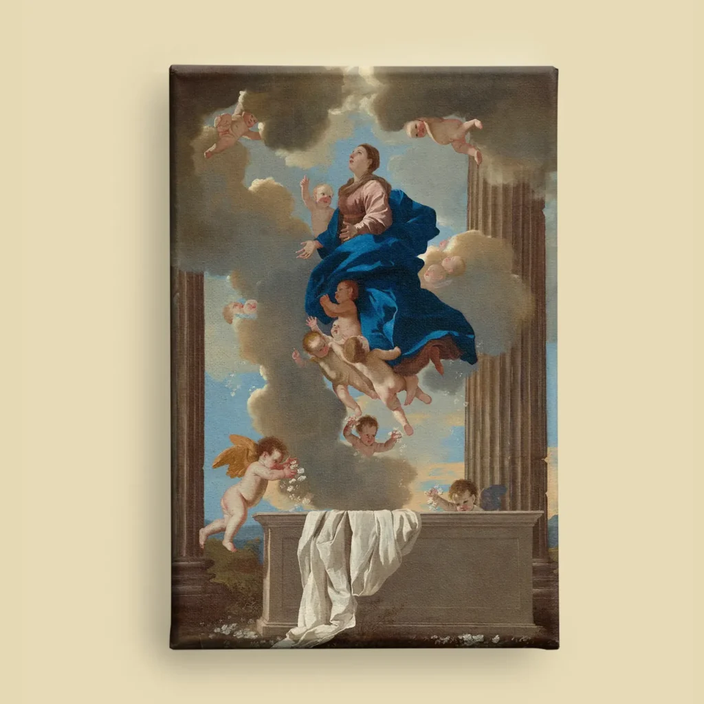 The Assumption of the Virgin by Nicolas Poussin