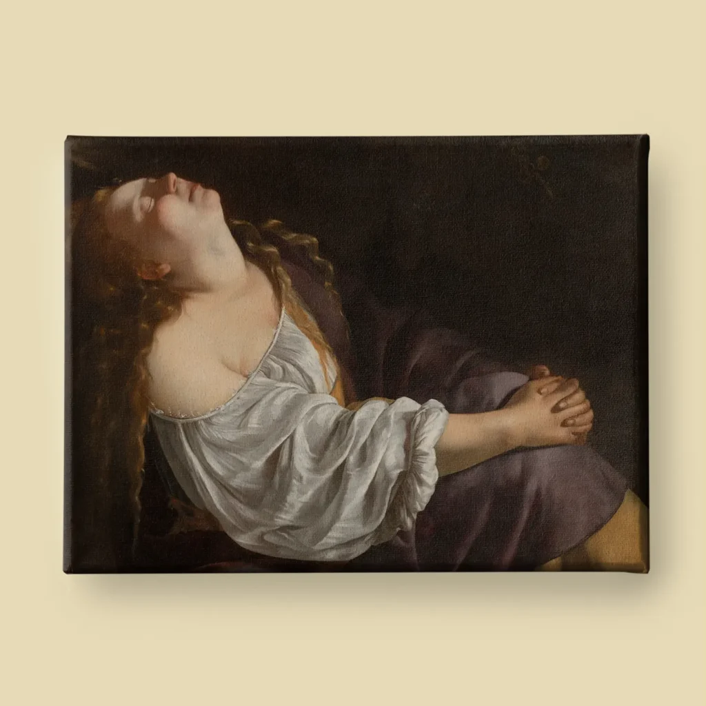 Mary Magdalene in Ecstasy by Artemisia Gentileschi