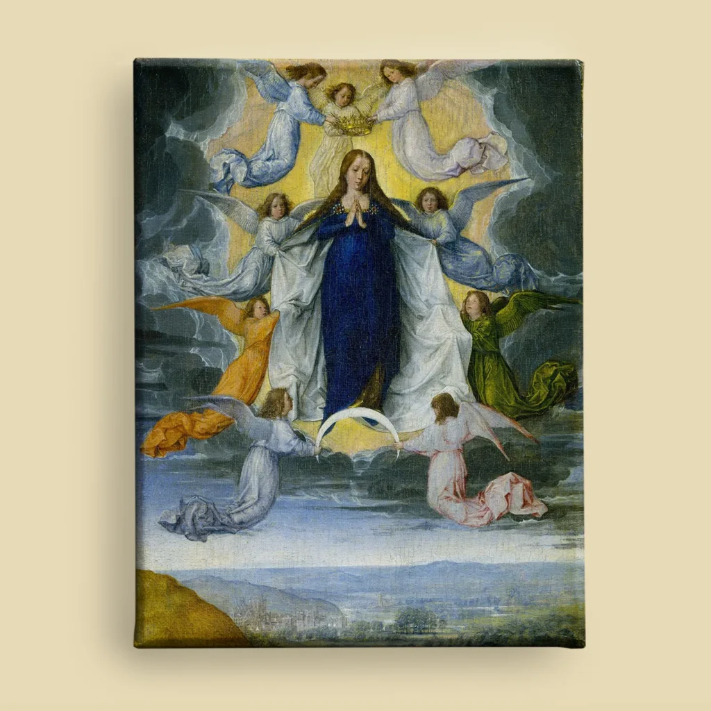 The Assumption of the Virgin by Michel Sittow