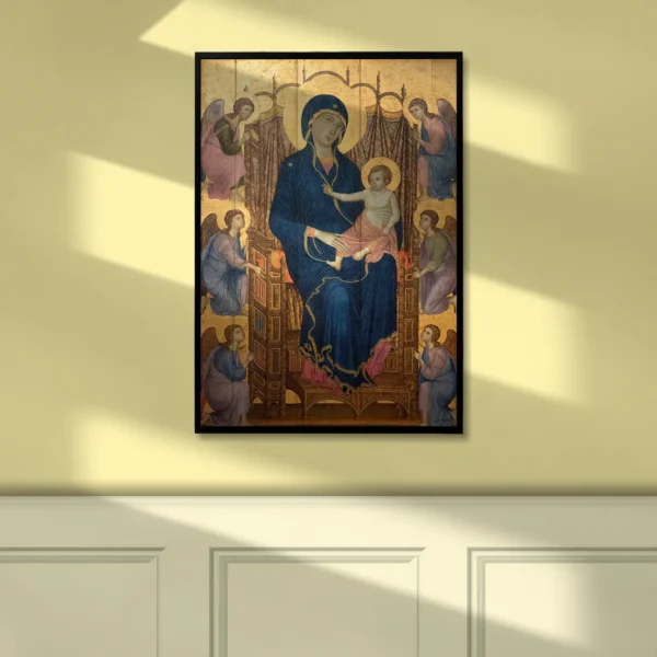 Rucellai Madonna by Duccio - Canvas Print | Christian Wall Art