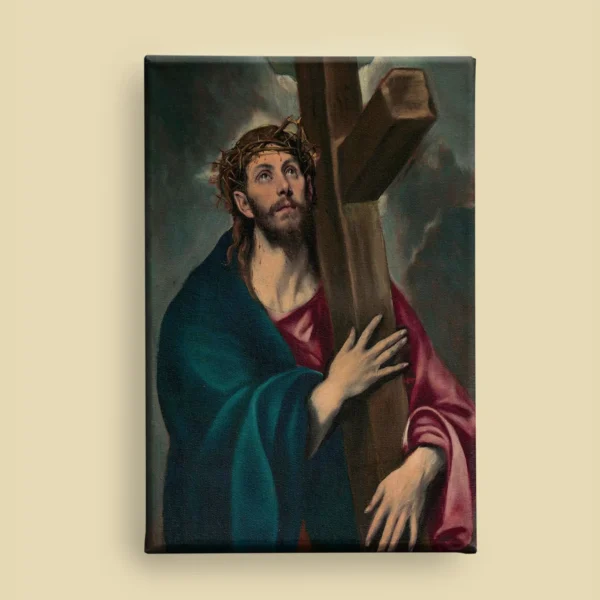 Christ Carrying the Cross by El Greco - Canvas print
