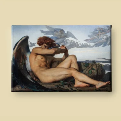 The Fallen Angel by Alexandre Cabanel canvas reproduction (front view)