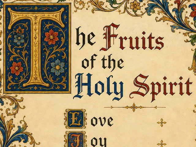 The fruits of the holy spirit manuscript