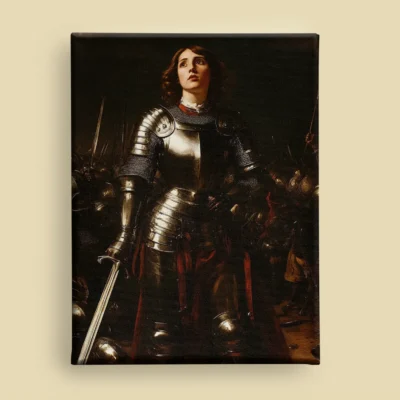 Joan of Arc canvas (front view)