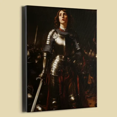 Joan of Arc canvas (perspective view) Joan of Arc canvas (perspective view)