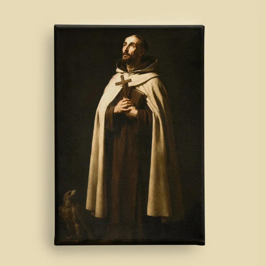 Saint John of the Cross (San Juan de la Cruz): Baroque Canvas Wall Art