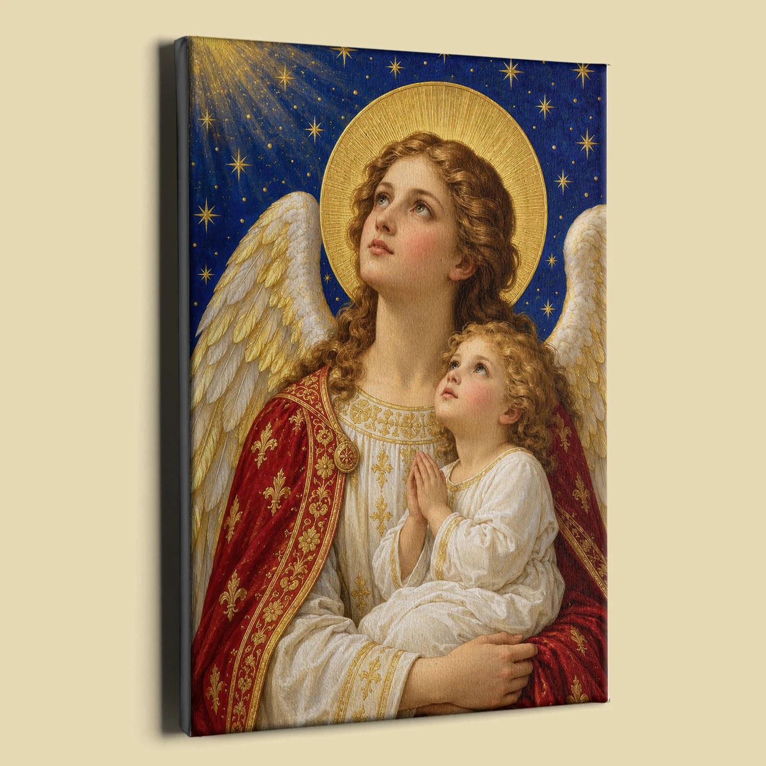 Guardian Angel canvas (perspective view)