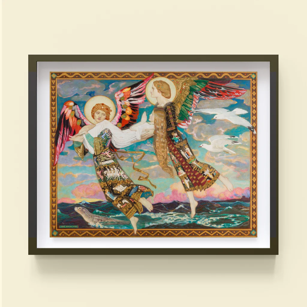 Saint Bride by John Duncan Fine Art Poster 50×40 cm