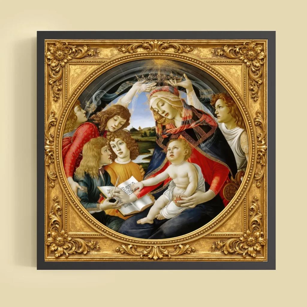 Madonna of the Magnificat by Sandro Botticelli