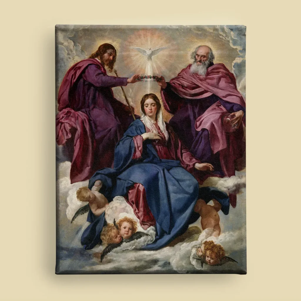 The Coronation of the Virgin by Diego Velázquez